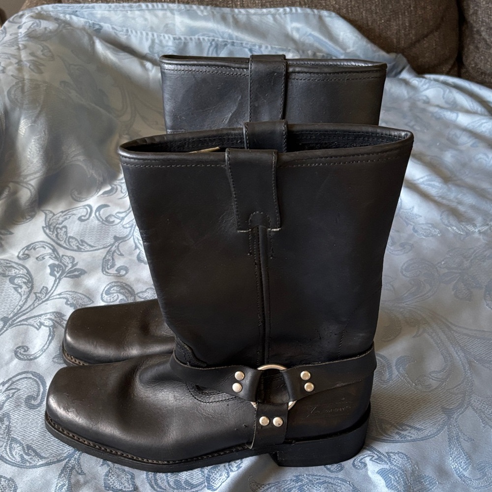 Element Black Leather Men's Boots